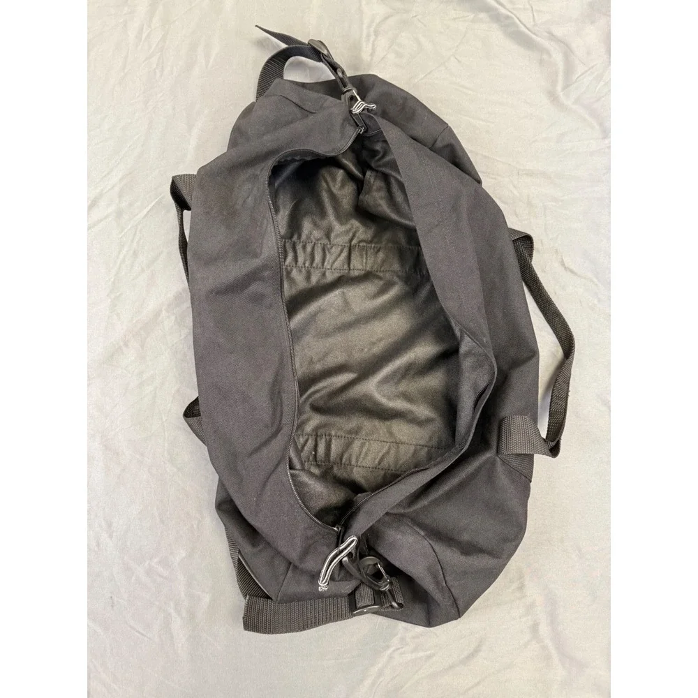 REI Recreational Equipment Inc Built Black Cordura Duffel Bag Travel 232REI-008